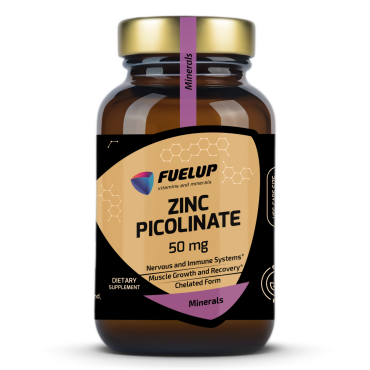 ZINC PICOLINATE 50 MG, 60 VEG CAPS