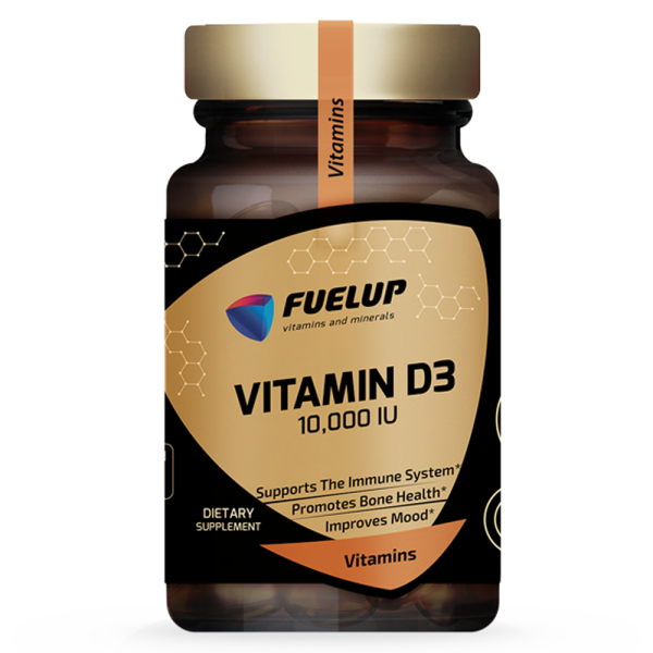 Vitamin D3 10 000 IU, 120 softgels