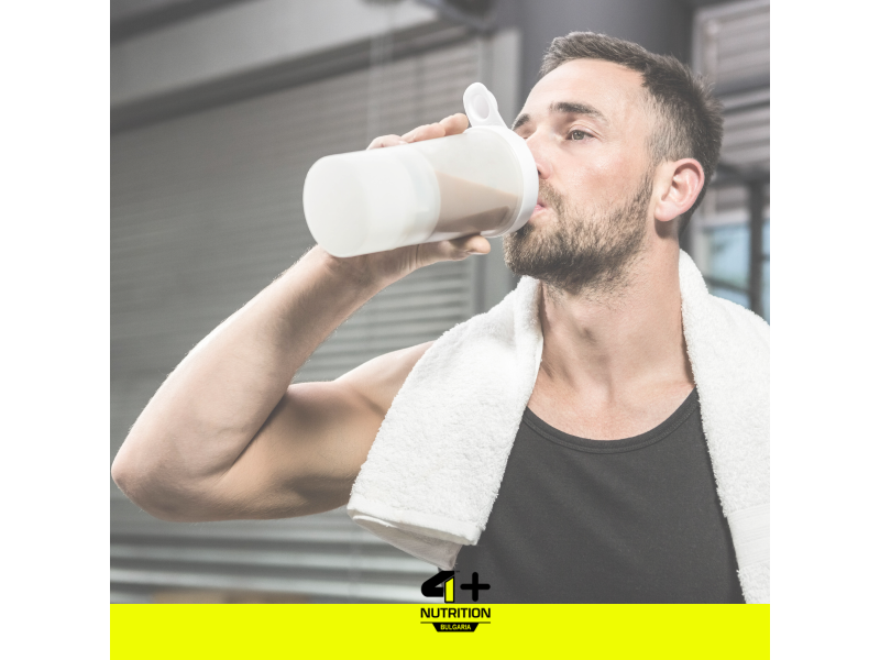 Домашен протеинов шейк за покачване на мускулна маса