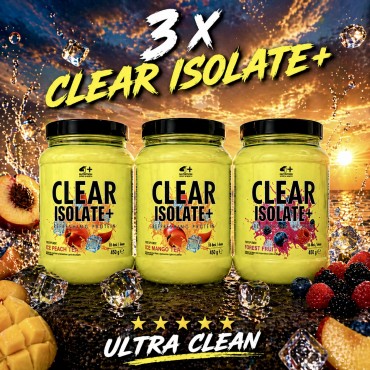 3 x CLEAR ISOLATE