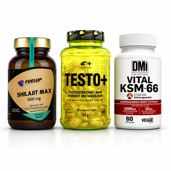 TESTO + Шиладжит MAX 500 и Ашваганда KSM-66