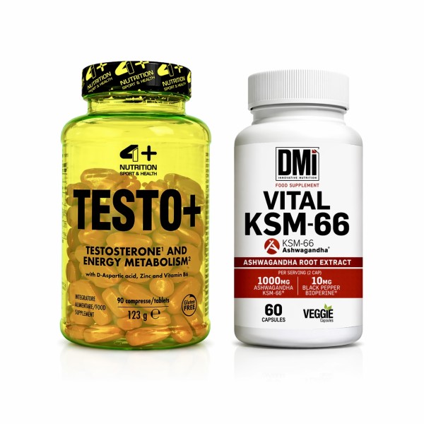Пакет - TESTO+ и Ашваганда KSM-66