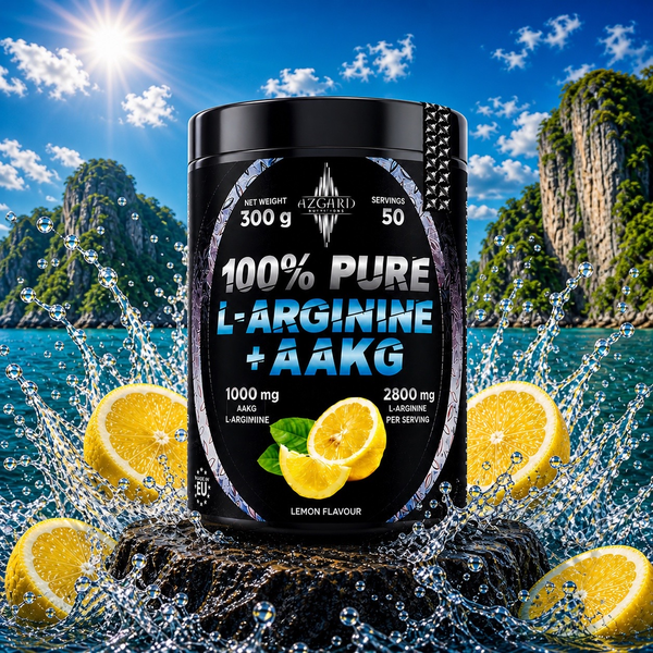 100% Pure L-Arginine + AAKG