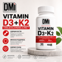 VITAMIN D3 + K2- 30 caps