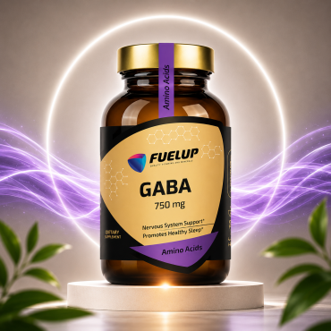 GABA 750mg, 100veg. caps.