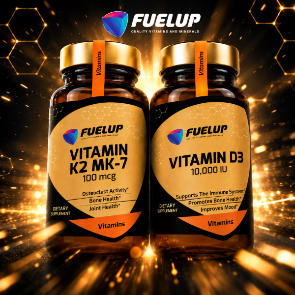 Vitamin D3 10 000 IU + Vitamin K2 MK-7 100 mcg