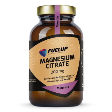 Magnesium Citrate 200 mg, 60 tabs
