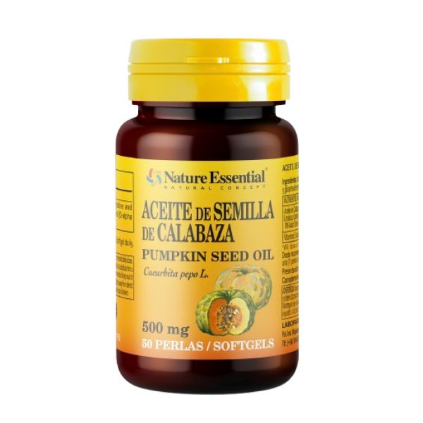 Pumpkin Seed Oil - 500mg, 50 Pearls