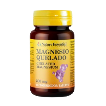 Magnesio Quelado 300 mg, 50 Tabs.