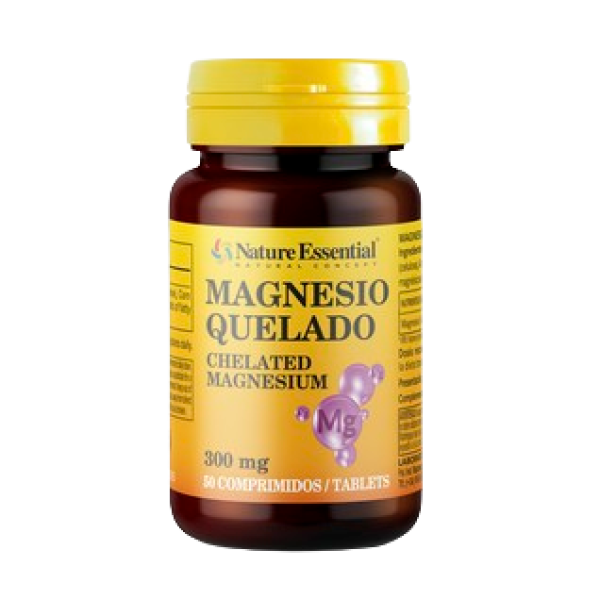 Magnesium Chelated 300 mg 50 Tabs.