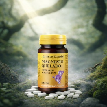 Magnesium Chelated 300 mg 50 Tabs.