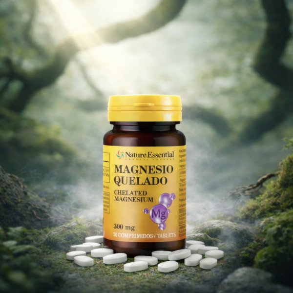 Magnesium Chelated 300 mg 50 Tabs.