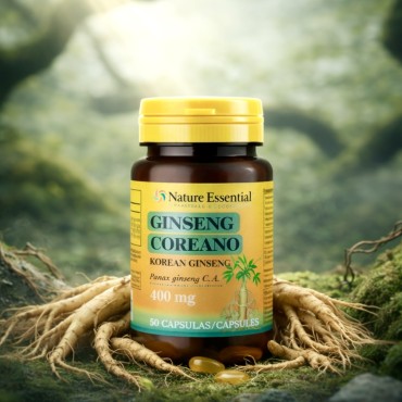 Ginseng Korean PANAX 400mg 50 Capsules