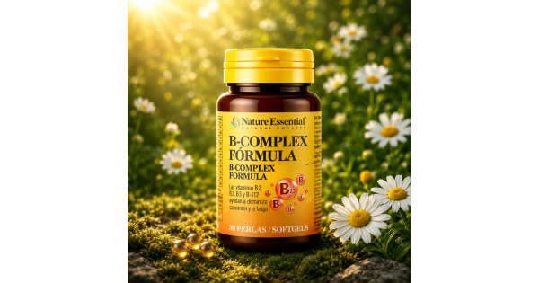 B-complex formula 500 mg 30 pearls, Nature Essential