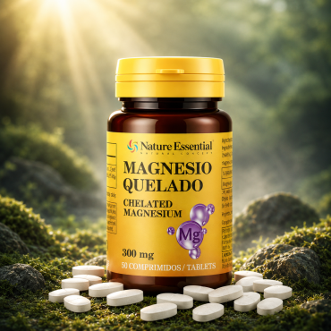 Magnesium Chelated 300 mg 50 Tabs.