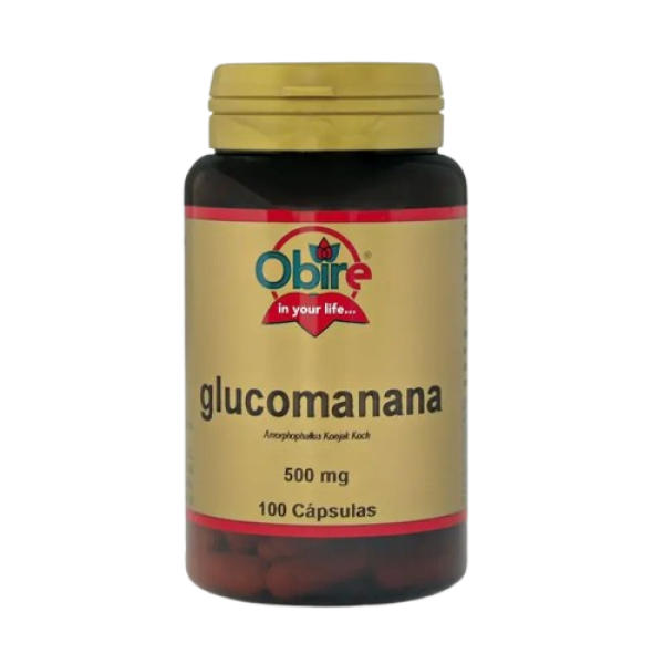 Glucomannan 500mg , 100 Caps.