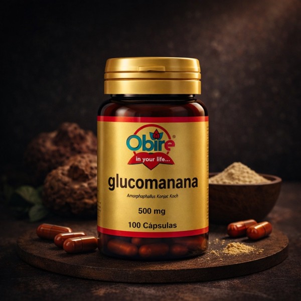 Glucomannan 500mg , 100 Caps.
