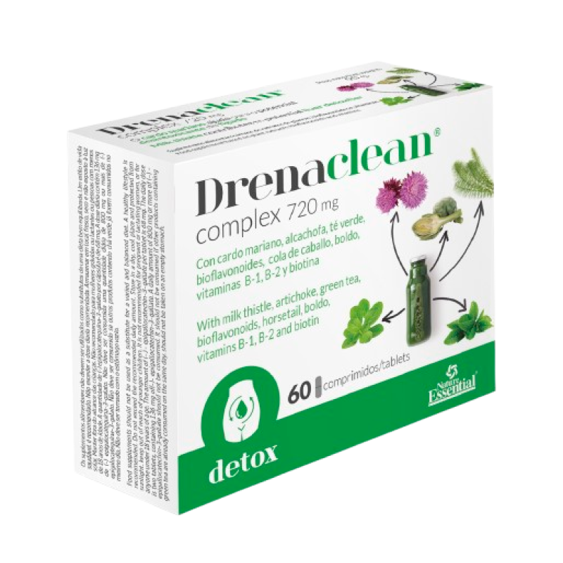 Drenaclean 720 mg. 60 tablets