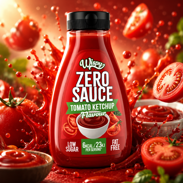 Wispy Zero Sauce Tomato Ketchup 430gr