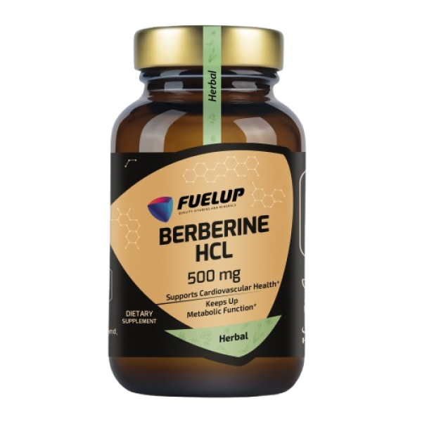 Berberine HCL 500mg 60caps
