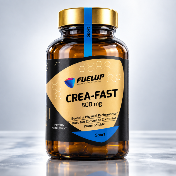 Creatine Crea-Fast 500mg 60veg caps KRE-ALKALYN