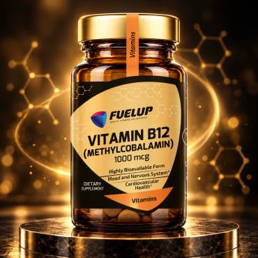 Vitamin B12 (Methylcobalamin) 1000 mcg, 100 tabs.