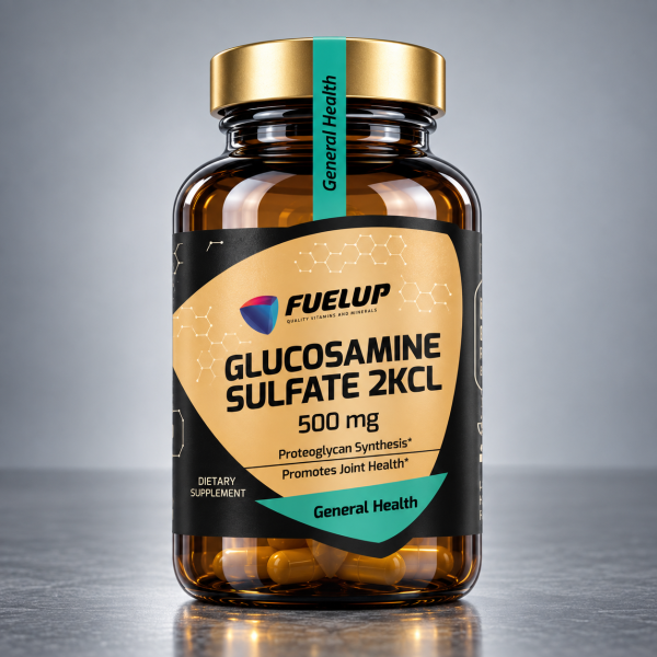 Glucosamine Sulfate 2KCl 500 mg, 120 veg. caps.