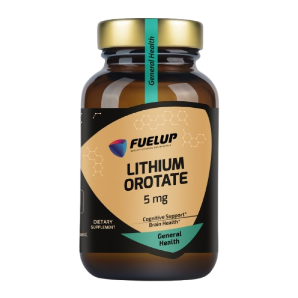 Lithium Orotate 5mg 60 veg caps