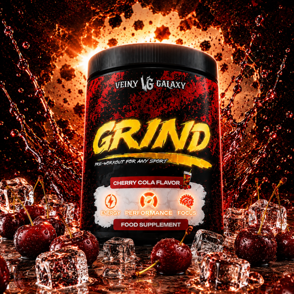 GRIND 600gr pre-workout for any