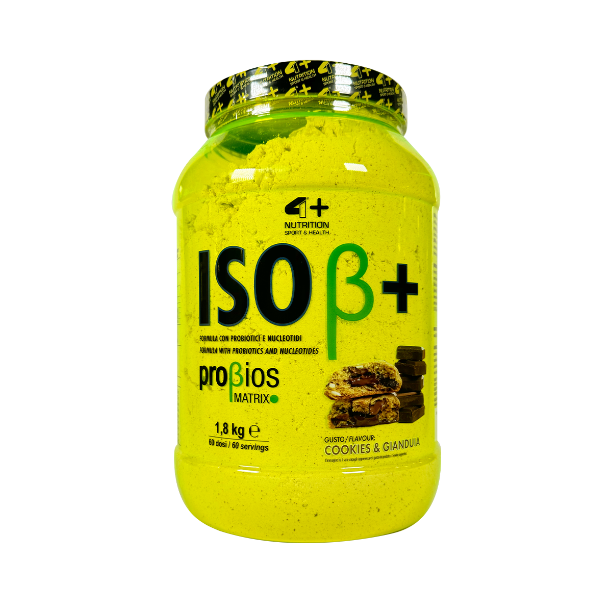 ISO+ 1.8 kg Суроватъчен протеин изолат с пробиотици